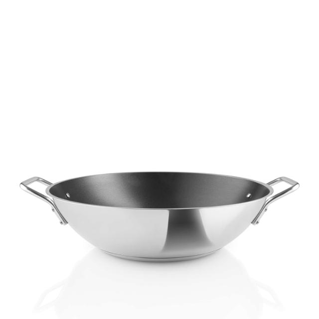 Stainless steel wok - 5 l - ceramic Slip-Let® non-stick