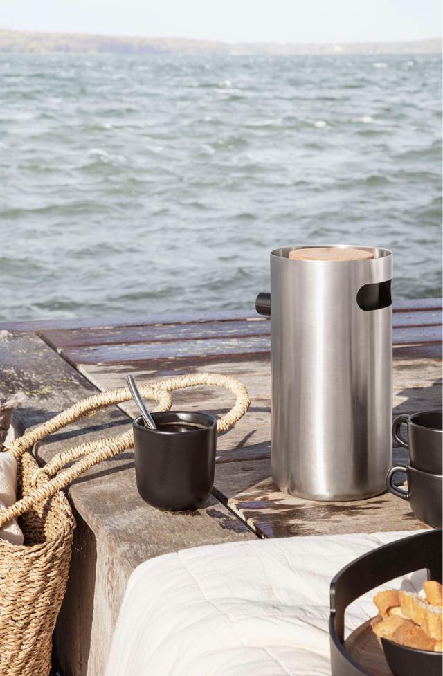Nordic kitchen pumptermos - 1,8 liter - steel