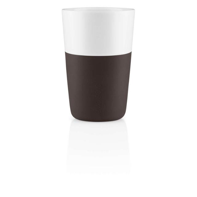 Café Latte-mugg - 2 stk - Chocolate