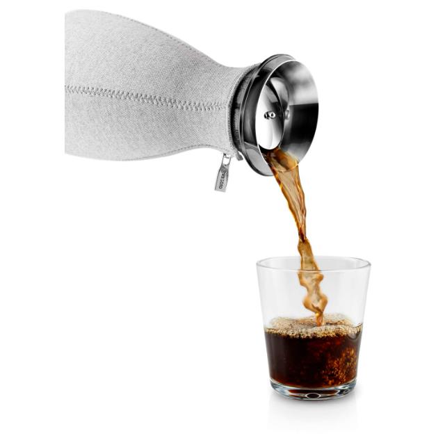 Kaffebryggare - 1.0 l - Light grey woven