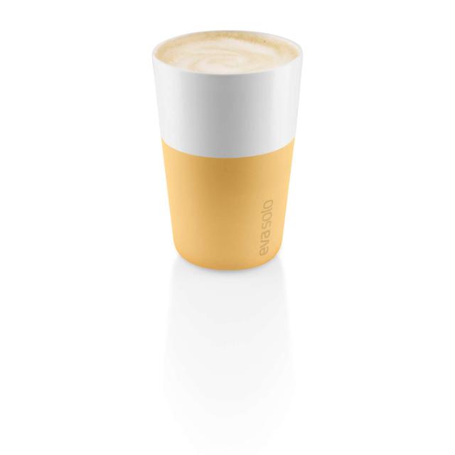 Caffé Latte-krus - 2 st - Golden sand