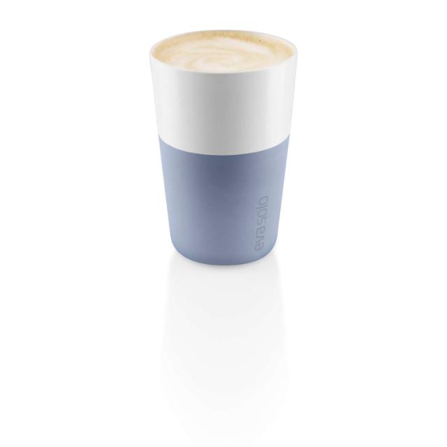 Caffé Latte-krus - 2 st - Blue sky