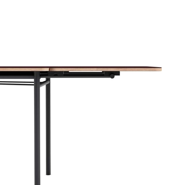 Taffel matbord - Burgundy - 90x150/210 cm