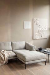 Savoye sofabord - 50x120 cm - 35 cm - Sortbejdset eg