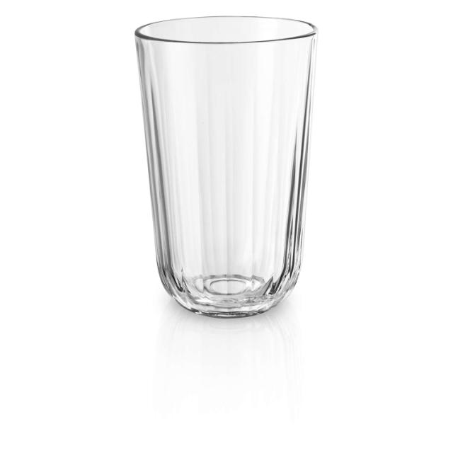 Glas med facetter - 4 stk - 43 cl