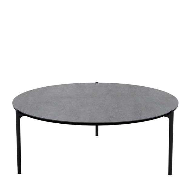 Savoye soffbord - Ø90 cm - 42 cm - Ceramic grey