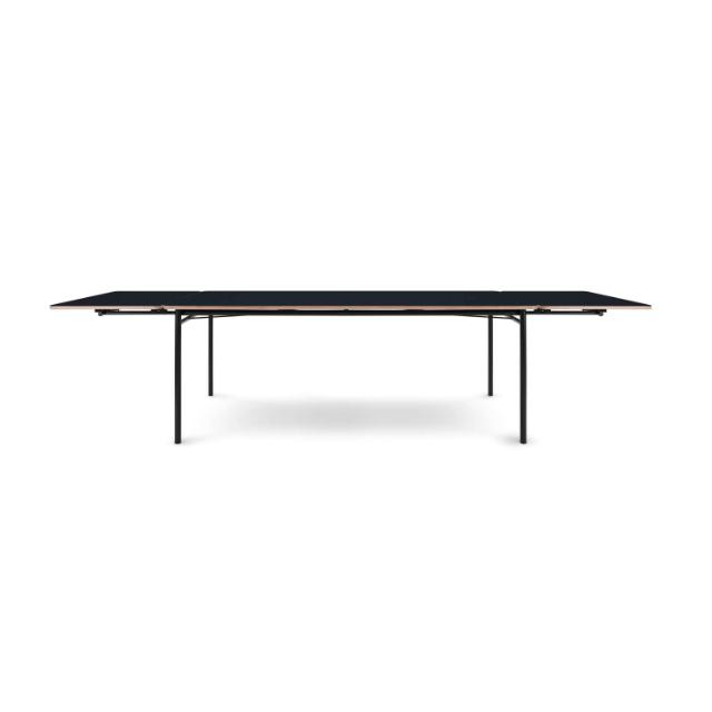Taffel matbord - Black - 90x200/320 cm