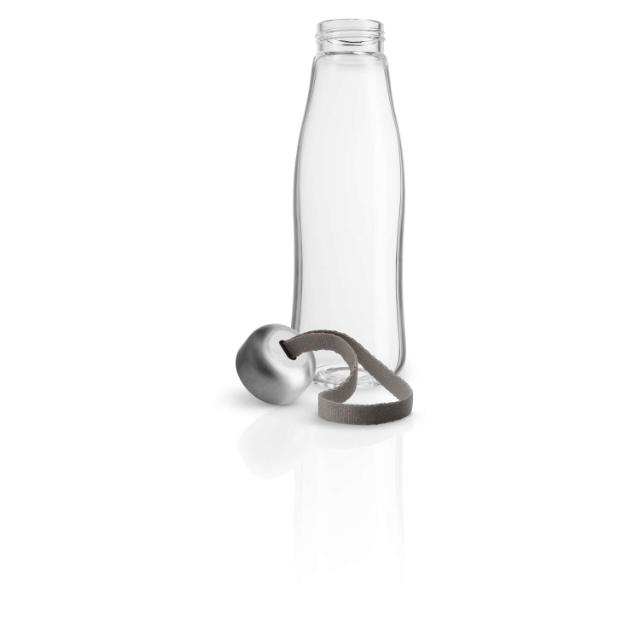 Glasdrikkeflaske - 0,5 liter - Taupe