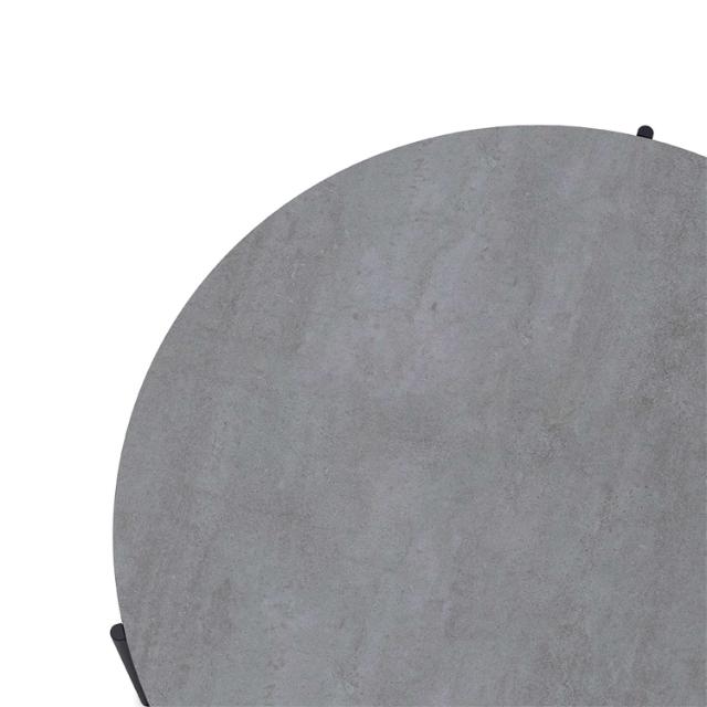 Savoye sofabord - Ø90 cm - 42 cm - Ceramic grey