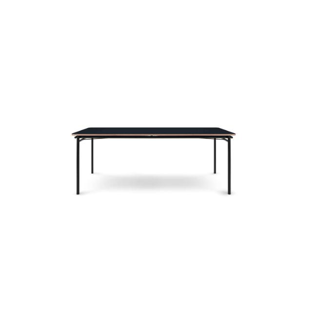 Taffel matbord - Black - 90x200/320 cm