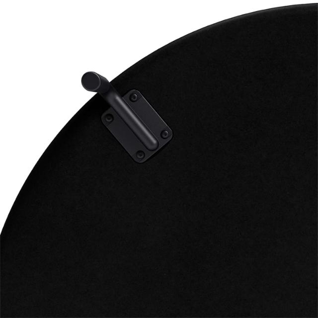 Savoye sofabord - Ø90 cm - 42 cm - Ceramic black