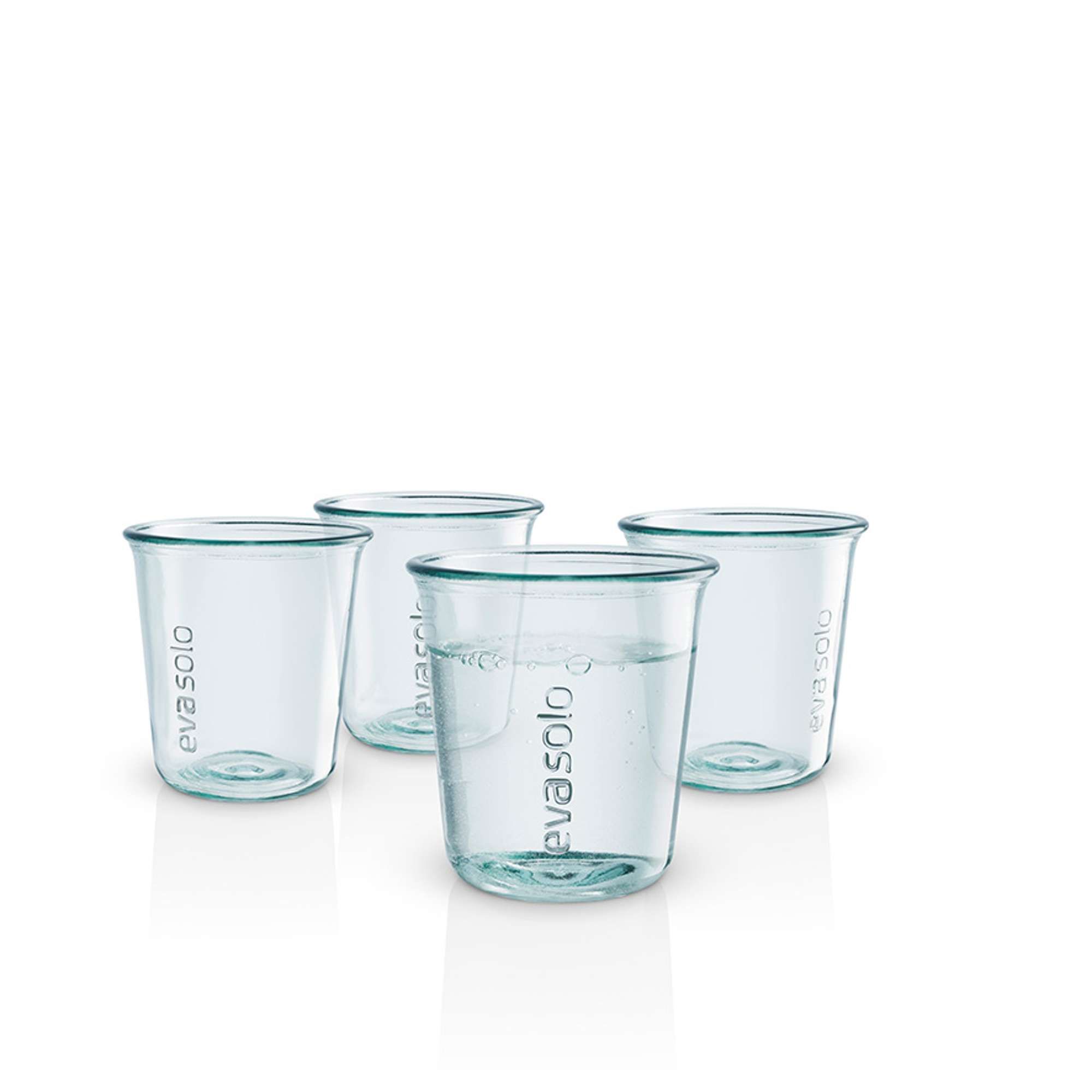Recycled shop glass cups