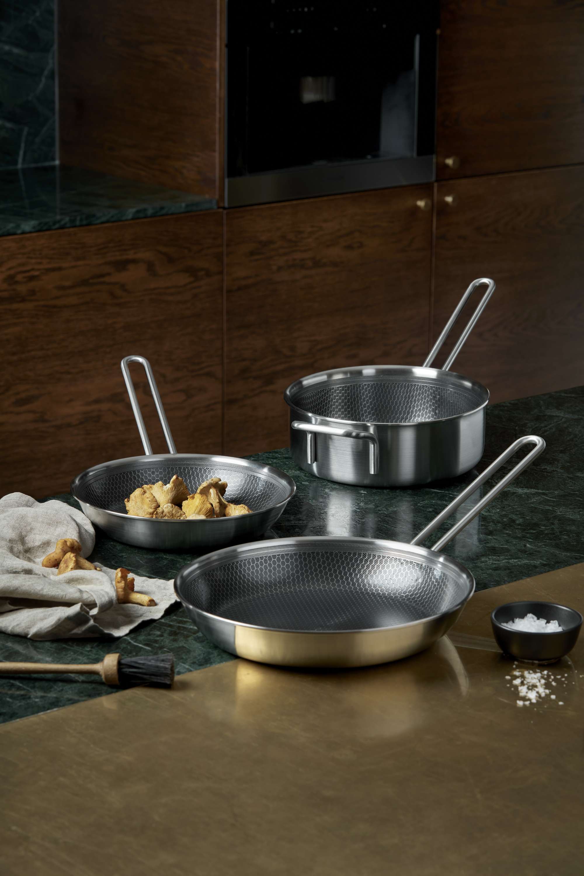 Multi Mosaic sauté pan - 24 cm - ceramic Slip-Let® non-stick