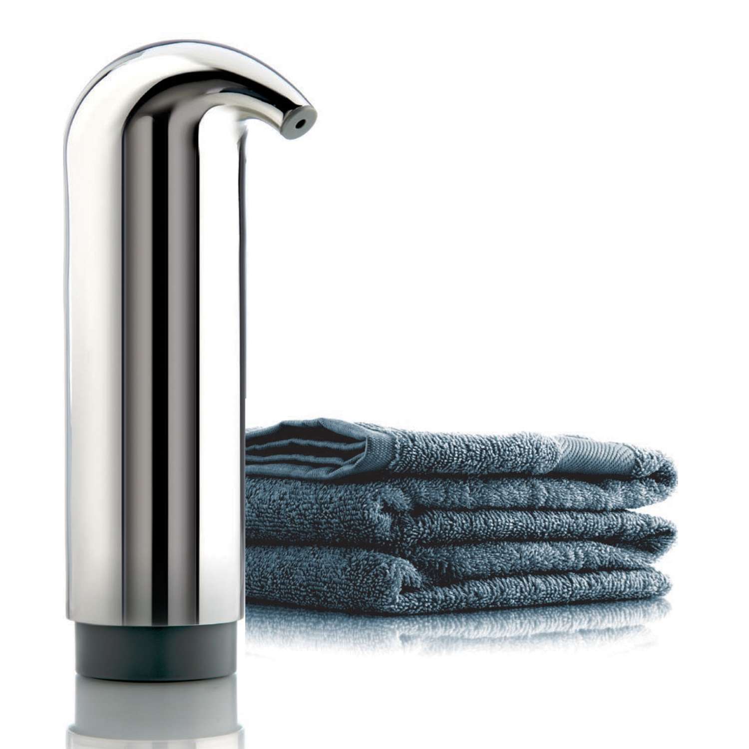 Soap dispenser - Stainless steel, brushed