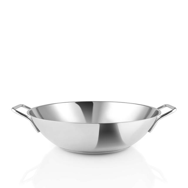 Stainless steel wok - 5 liter