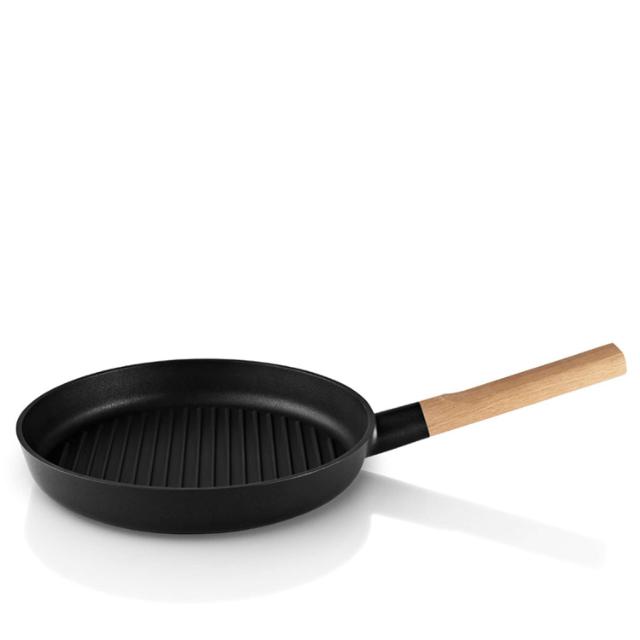 Nordic kitchen poêle à frire grill - 28 cm - Slip-Let®️ antiadhésif