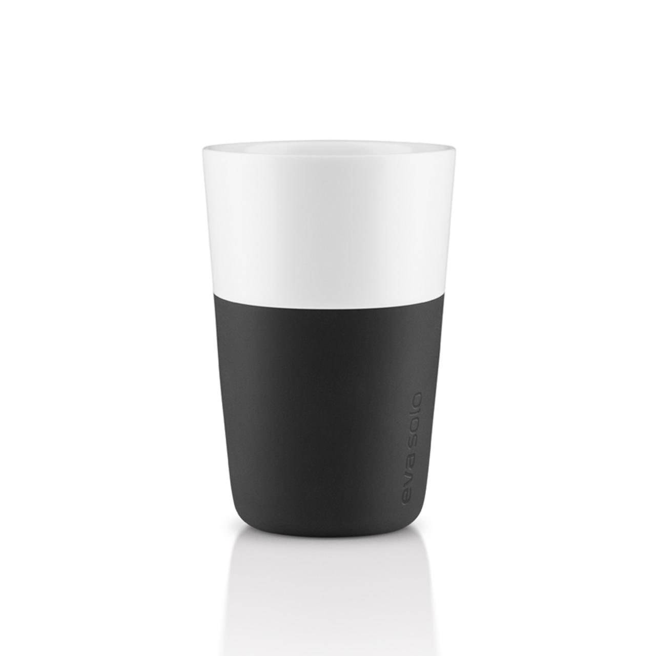 Cafe Latte-Becher - 2 stck - Carbon black