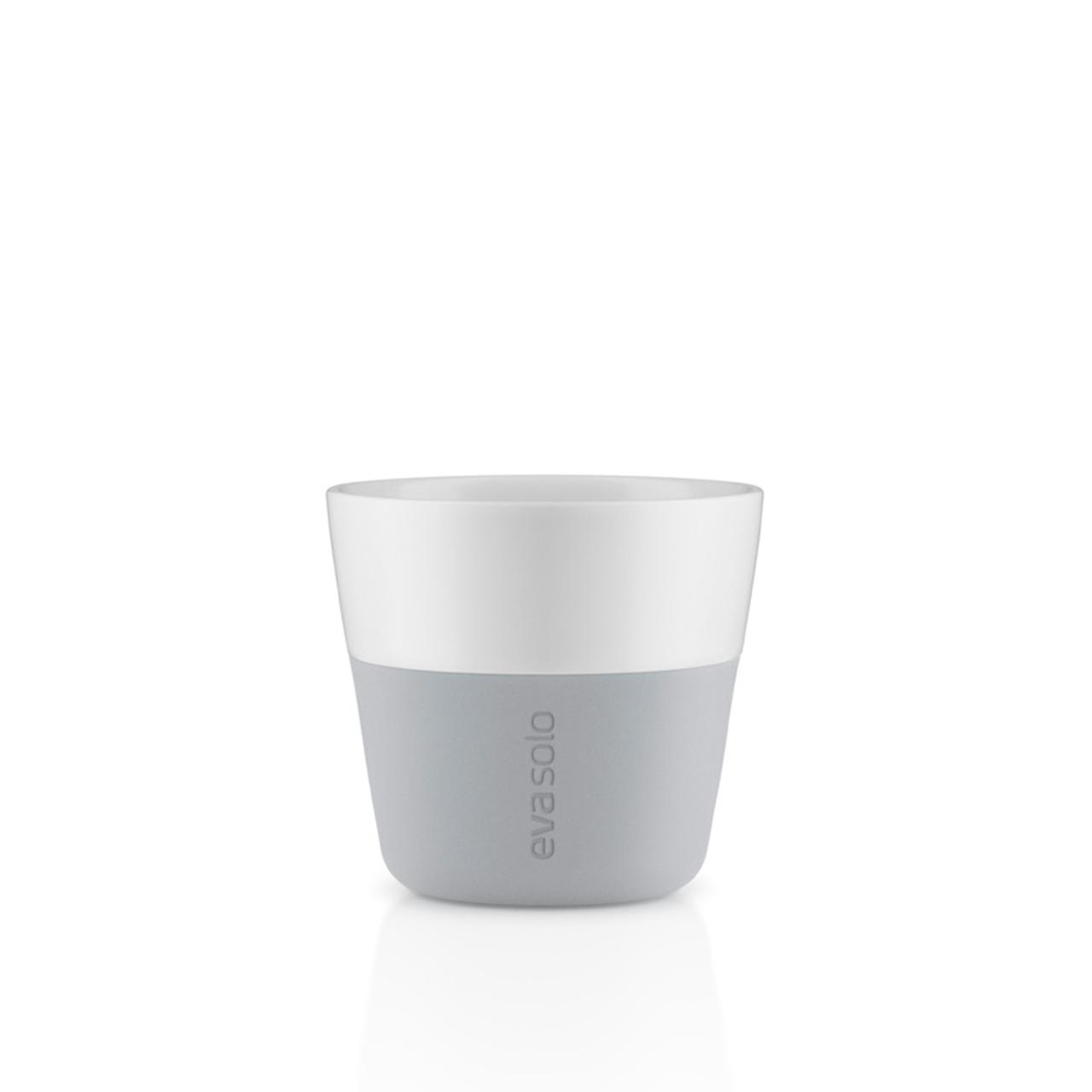 Lungo-Becher - 2 stck - Marble grey