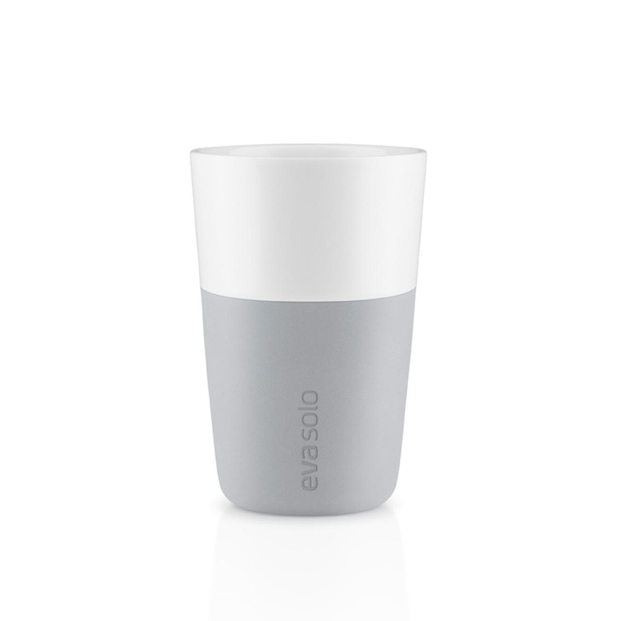 Cafe Latte-Becher - 2 stck - Marble grey