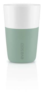 Cafe Latte tumblers - 2 pcs. - Faded green