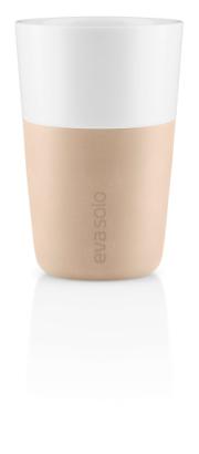 Cafe Latte-krus - 2 stk - Soft beige