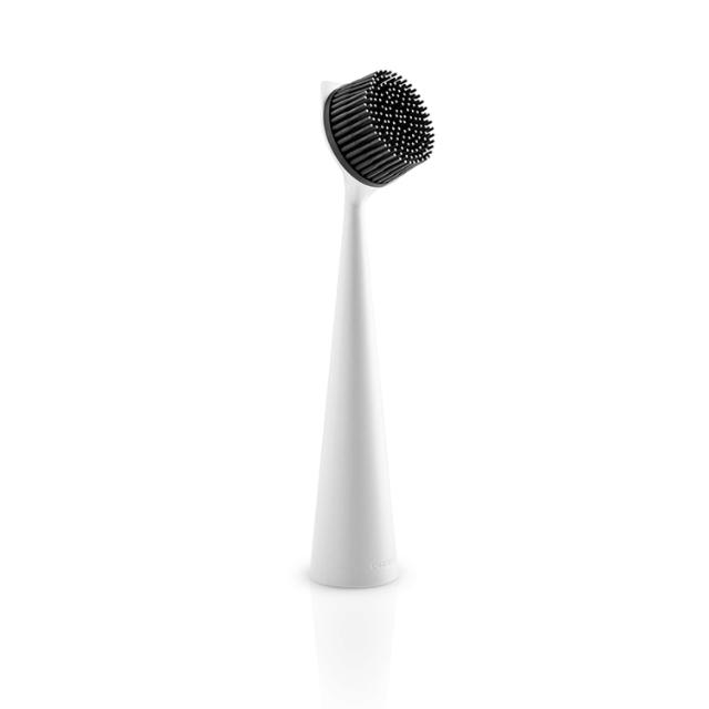 Washing-up brush - Silicone bristles - Marble grey