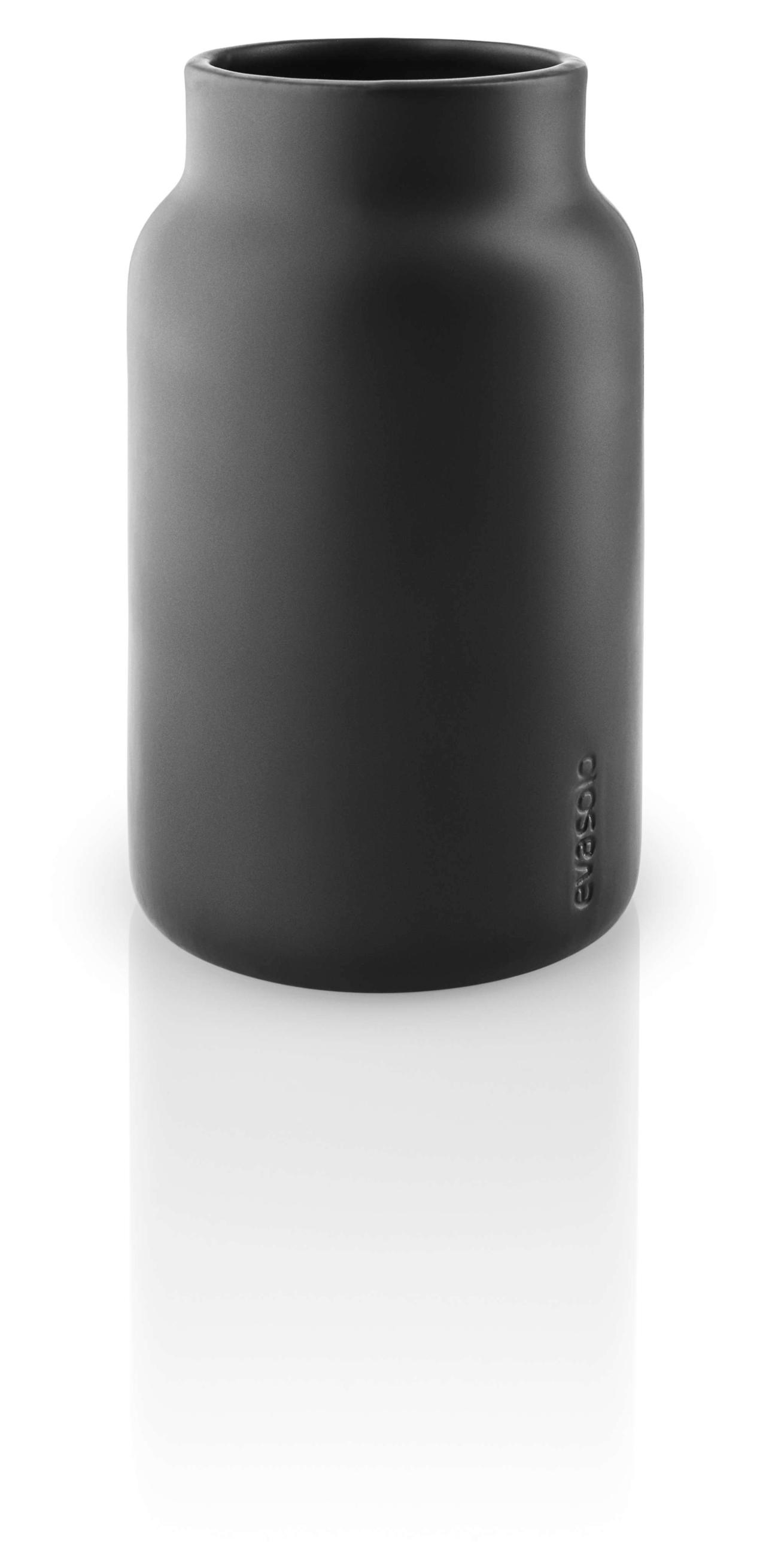 Behälter - Keramik - Matt-schwarzer