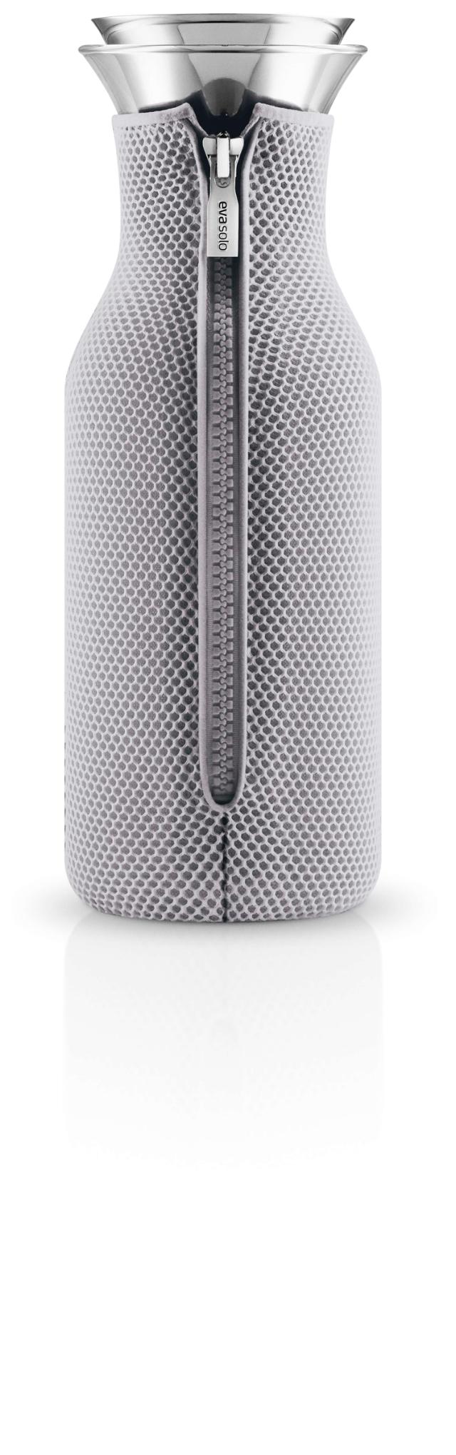 Fridge carafe 1.0l 3D Marble grey