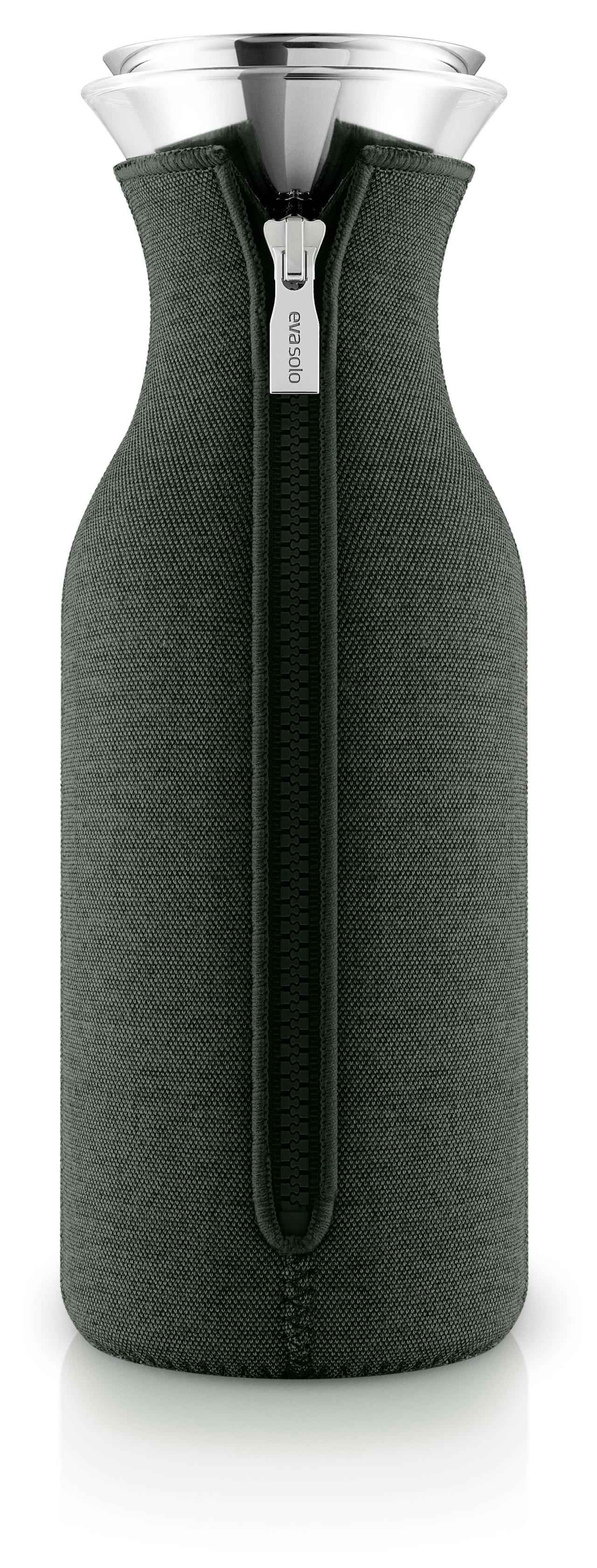 Fridge carafe 1.0l Forest green woven