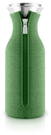 Køleskabskaraffel 1,0l Botanic green woven