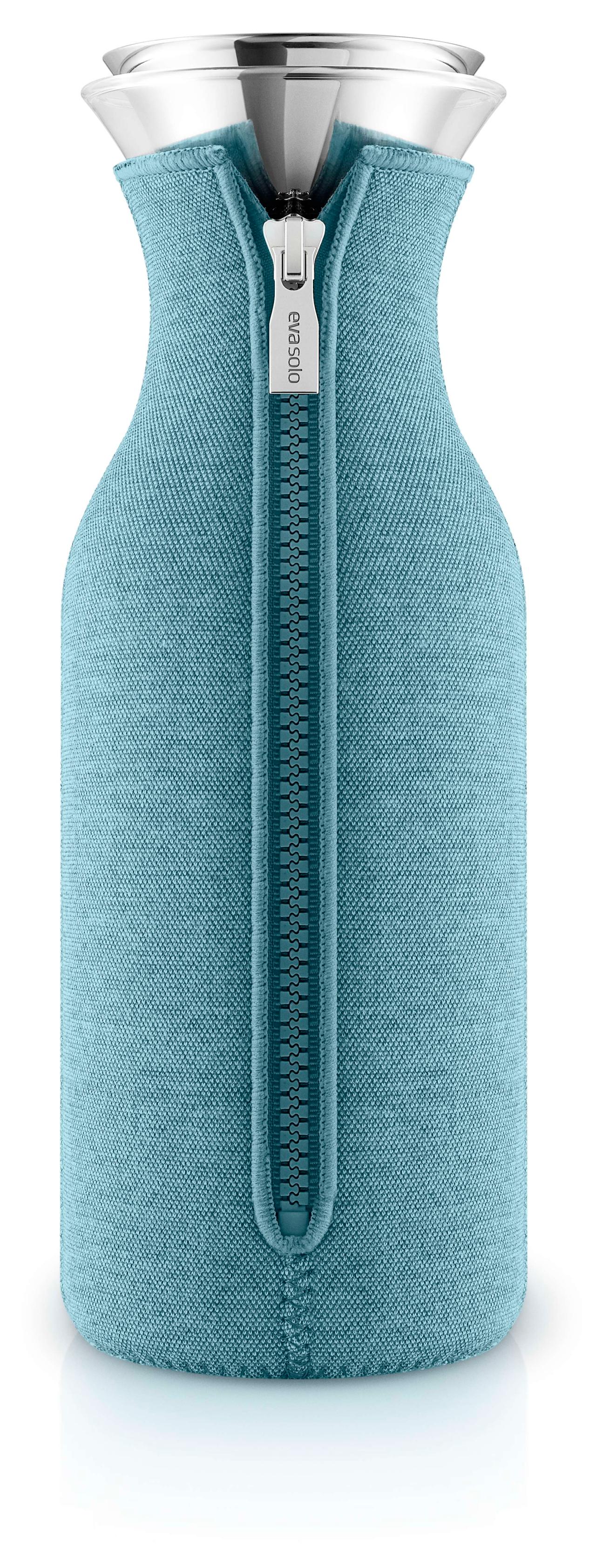 Fridge carafe 1.0l Arctic blue woven