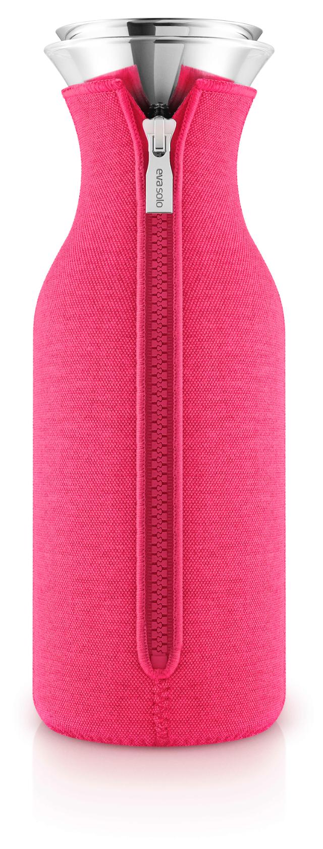Fridge carafe - 1 liter - Berry red
