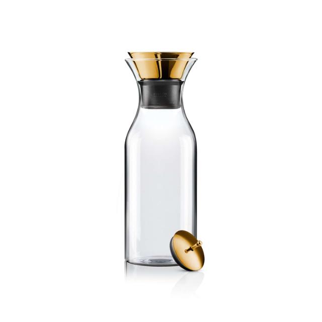 Fridge carafe with brass lid - 1 liter