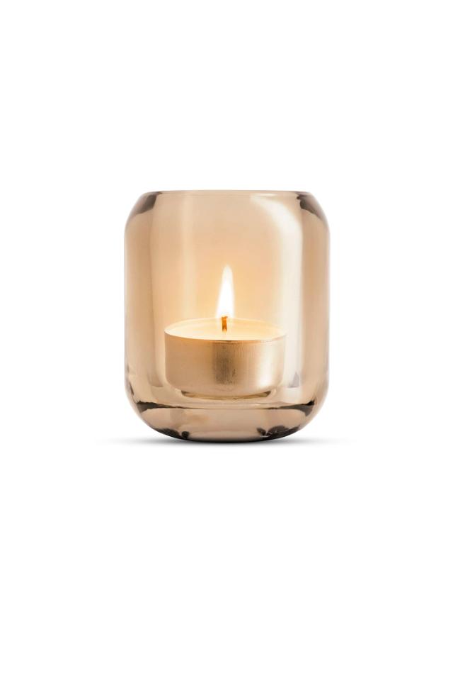 Acorn tealight holder - 2 pcs - Amber