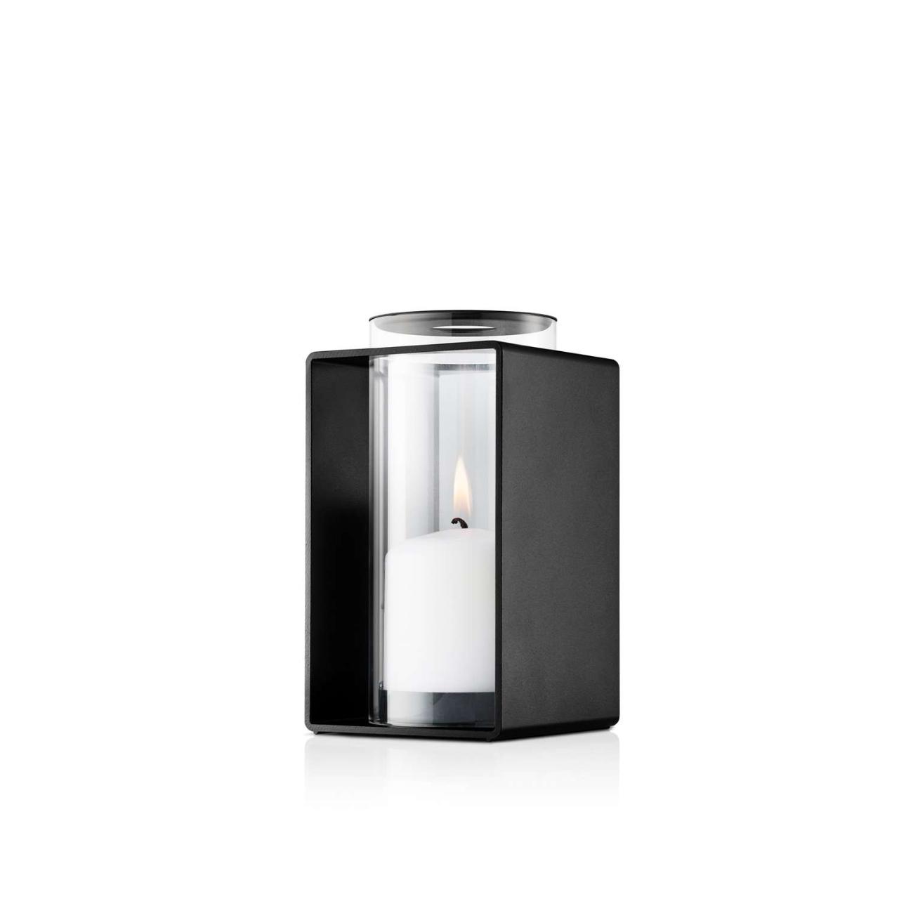 Glow Lantern 18 cm Black