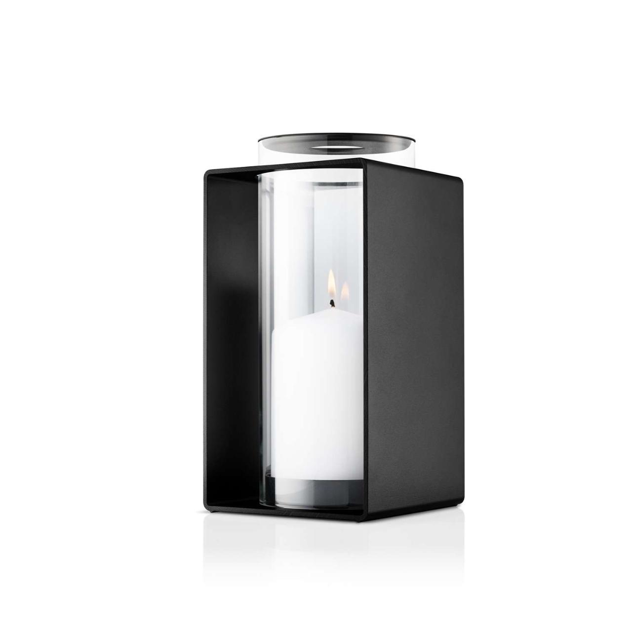 Glow Lantern 23.5 cm Black