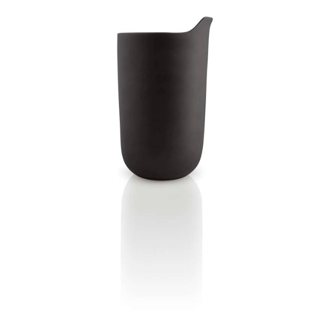 Ceramic thermo cup - Black - 0.28 l