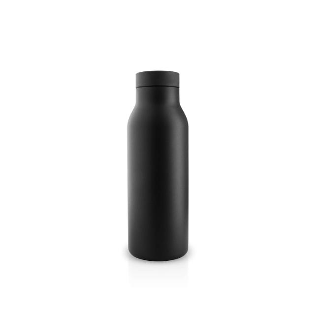 Eva Solo, 503022, Gourde ,Bouteille, Avec bandoulière, 0,5 litre,  Transparent/Noir, sans BPA