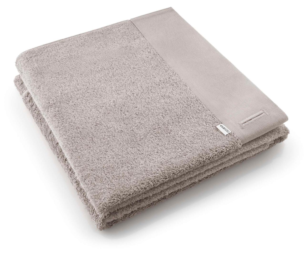Badehandtuch - Oeko-tex® - Warm grey