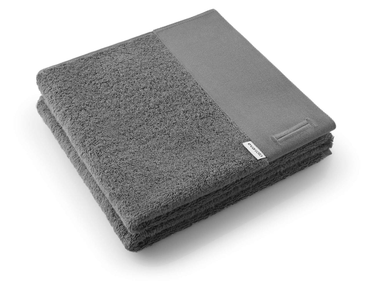 Håndklæde - Oeko-tex® - Dark grey