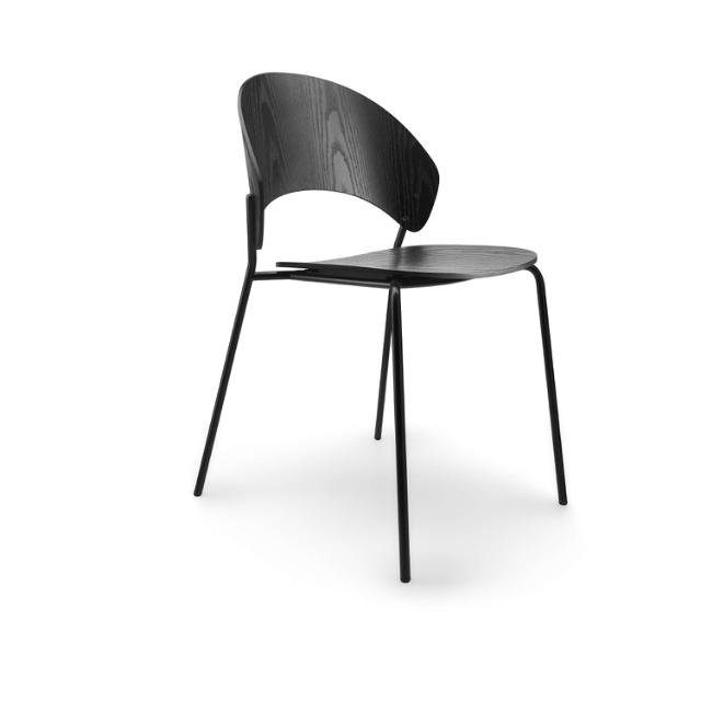 Dosina dining chair - Black oak