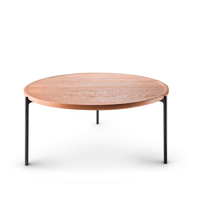 Savoye sofabord - Ø90 cm - 42 cm - Oljebehandlet eik
