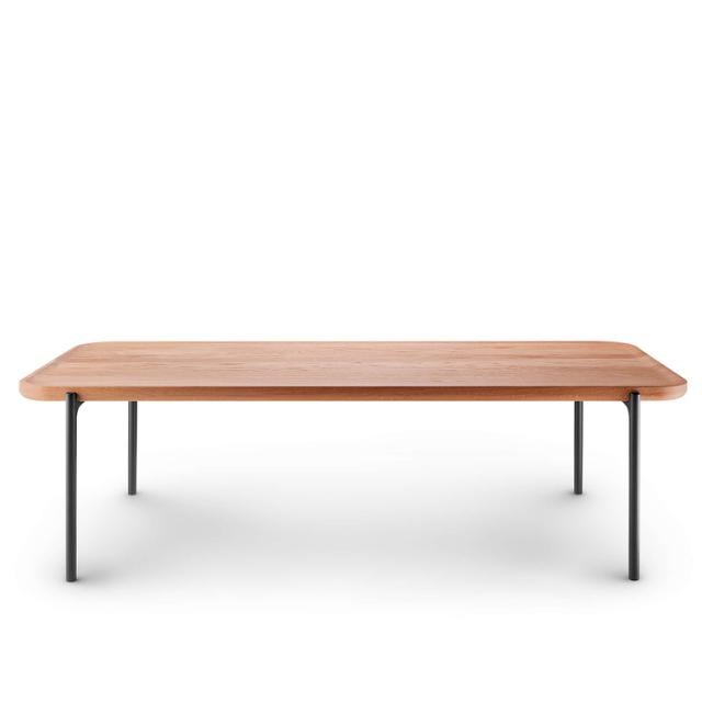 Savoye sofabord - 50x120 cm - 35 cm - Olieret eg