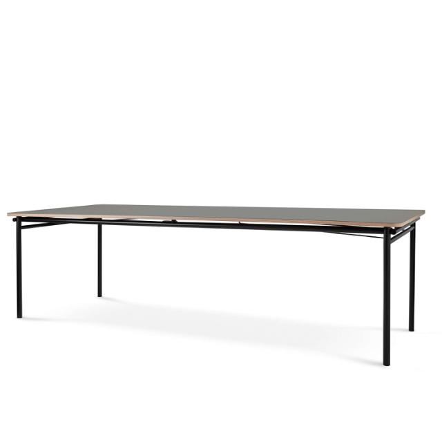 Taffel matbord - Ash - 90x250/370 cm