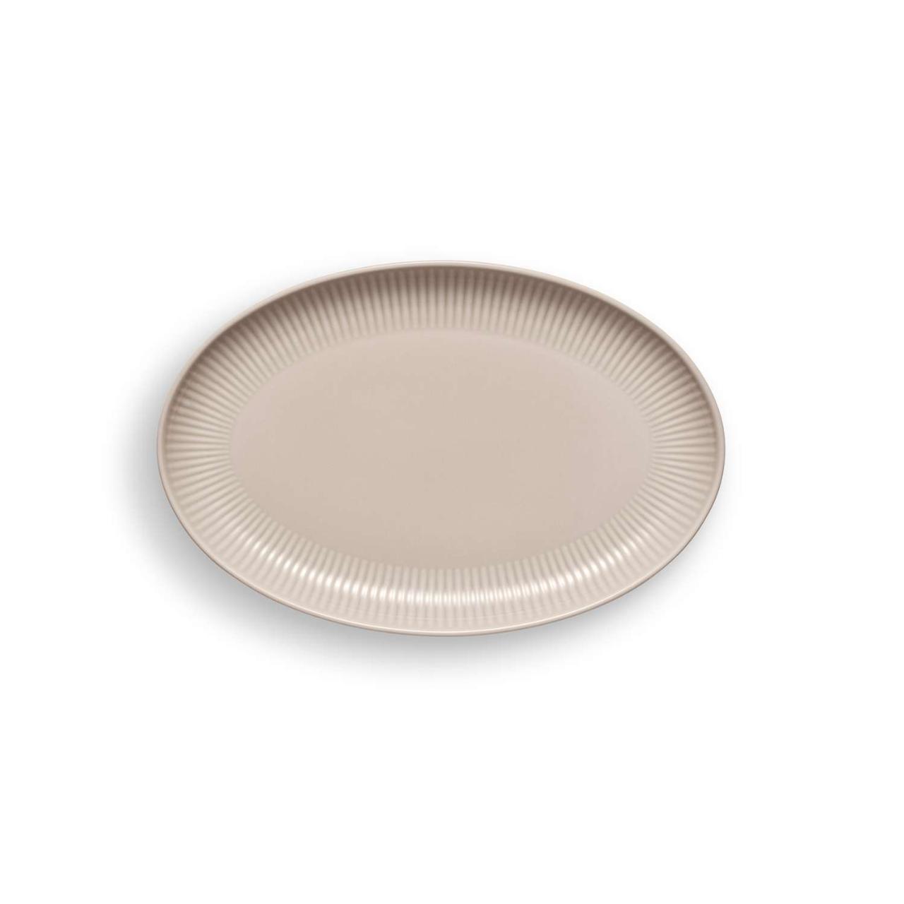 Legio Nova Palette Teller oval coupe 24,5 cm Beige