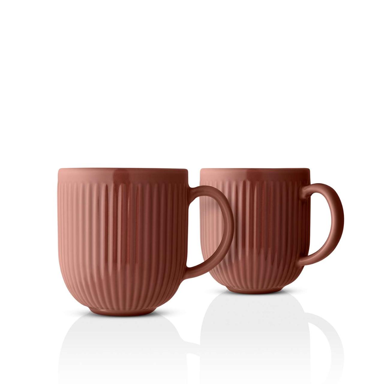Legio Nova Palette Tasse 38 cl 2 Stck. Redbrown