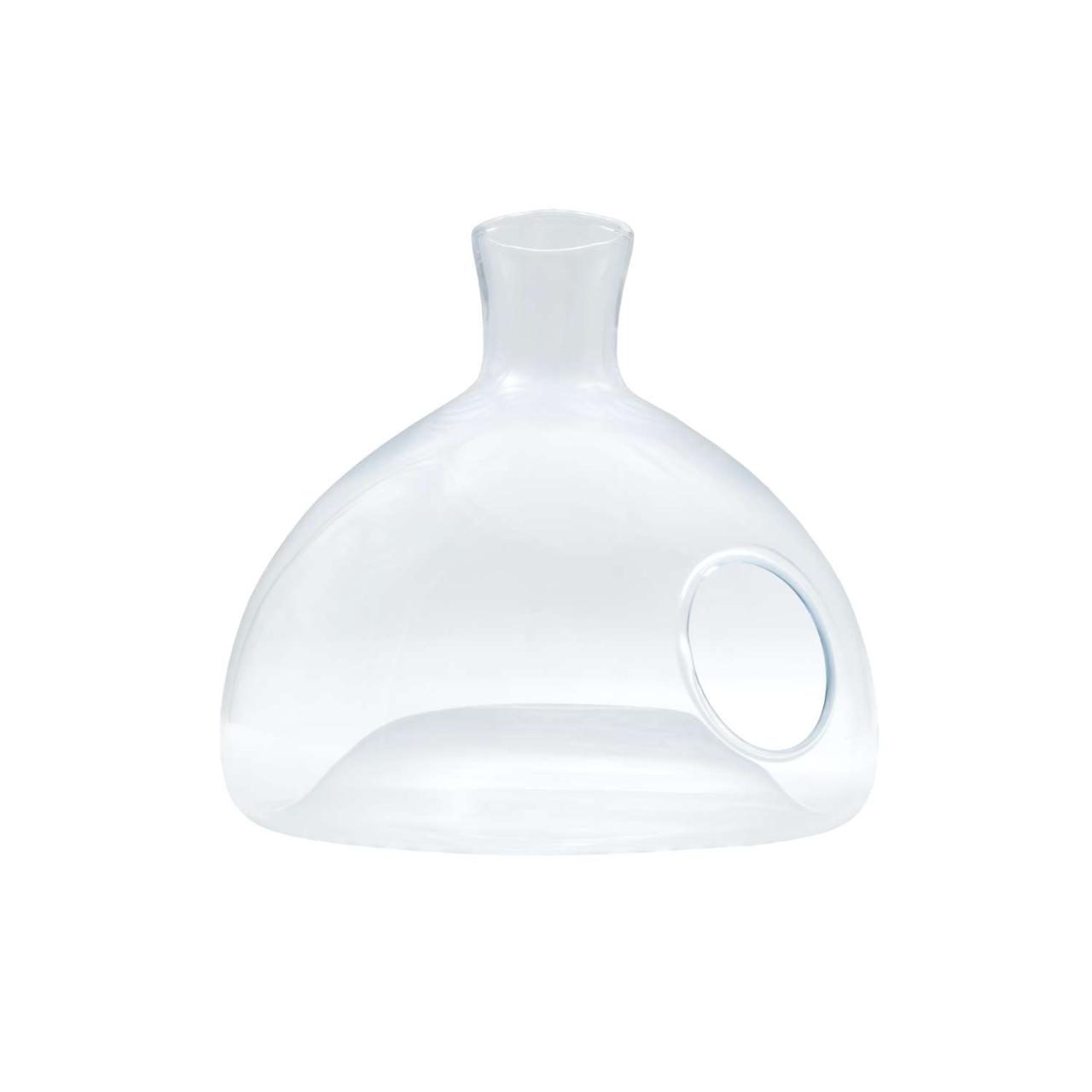 Glass for glass bird feeder with bird bath