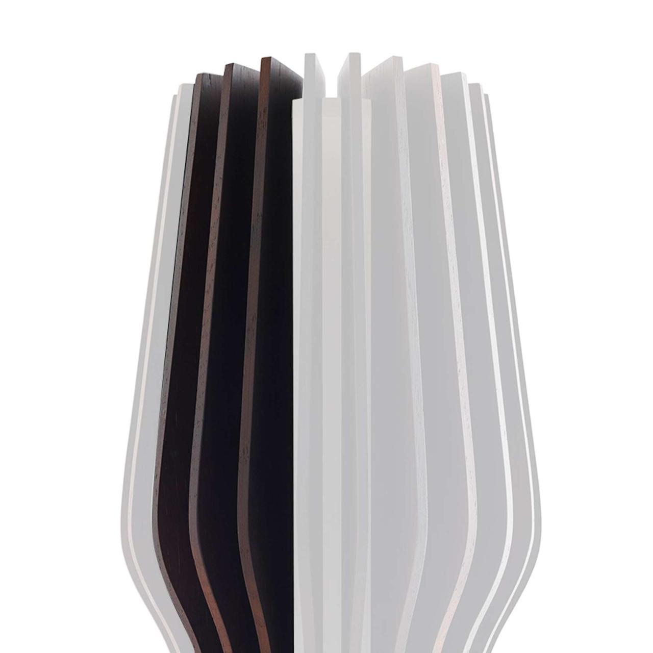 3 Lamellen für Radiant, smoked oak