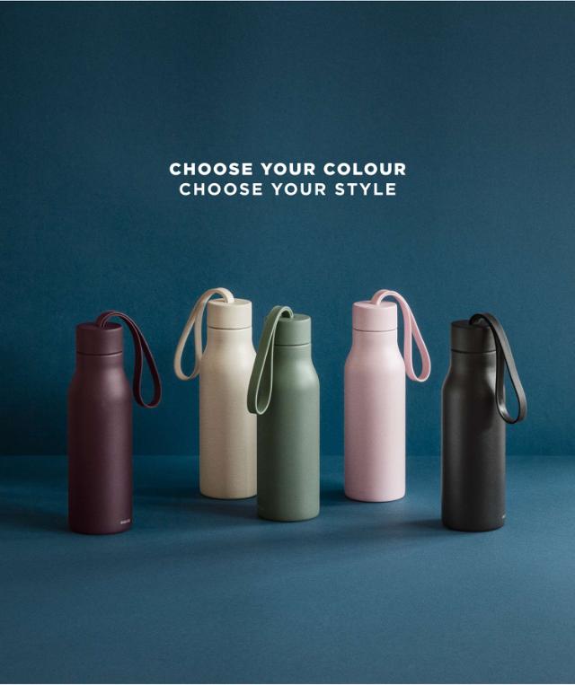 RE-Hydrate Thermo flask 0.5 L Black