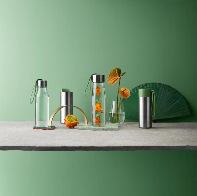 MyFlavour drinking bottle 0.75l Botanic green